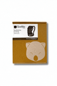 detalle de como viene en la caja quokkababy e carrier